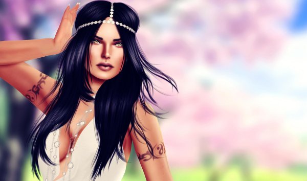 Девушка без авторских прав