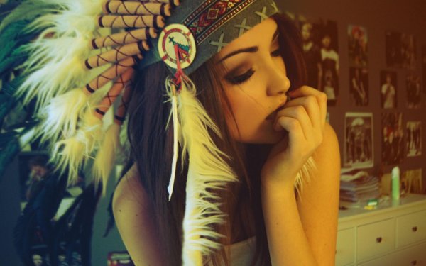 Девушка без авторских прав