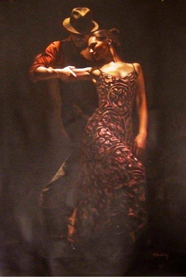 Парень и девушка танцуют