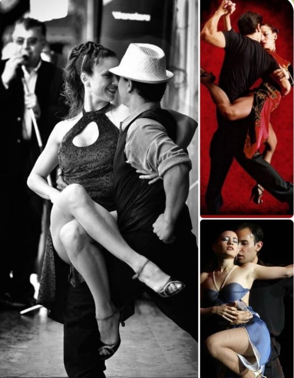 Парень и девушка танцуют