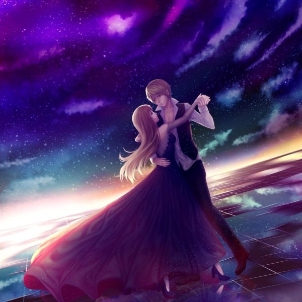 Парень и девушка танцуют