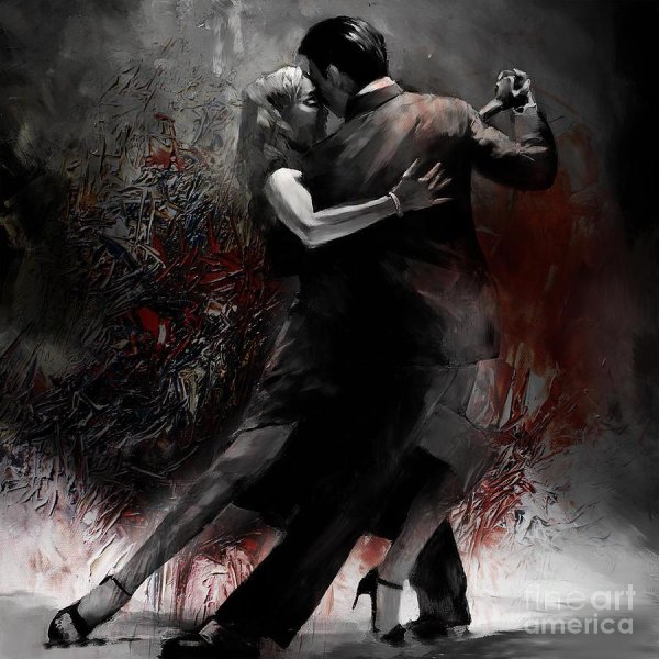 Парень и девушка танцуют