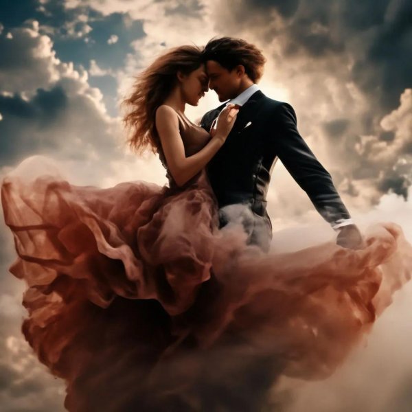 Парень и девушка танцуют