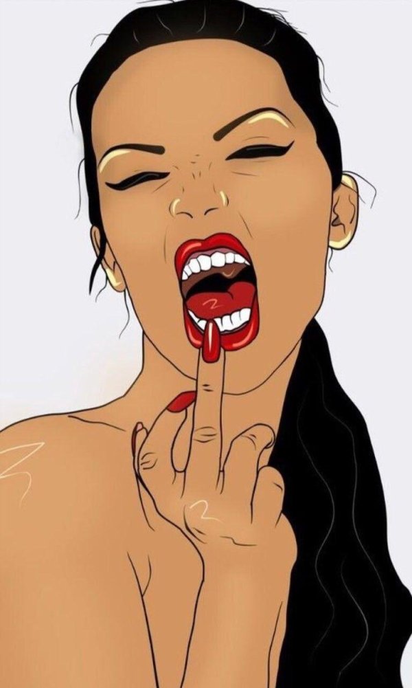 С факом и девушками