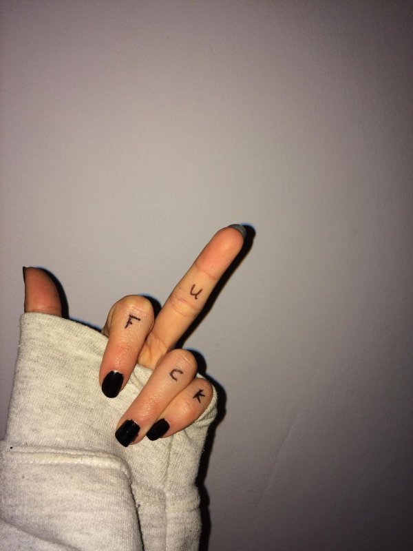 С факом и девушками