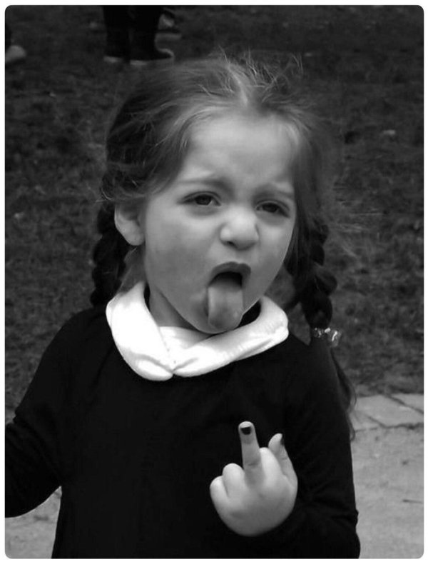 С факом и девушками