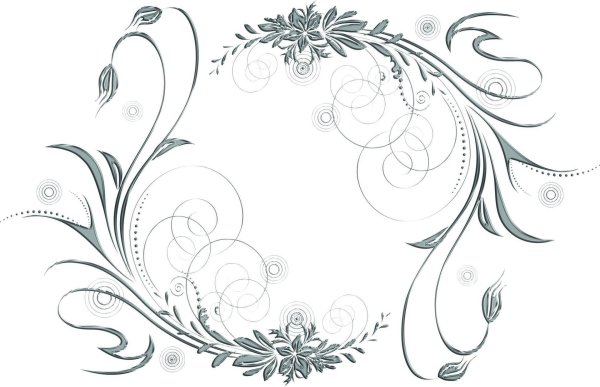 цветок узор