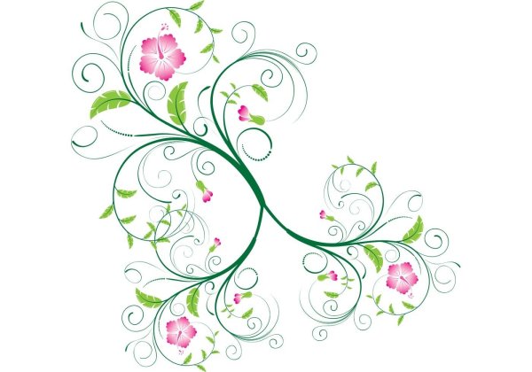 растительные узоры