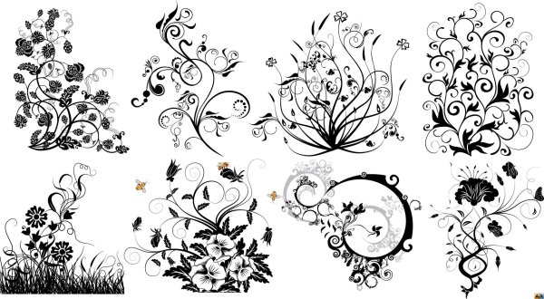 орнамент цветка