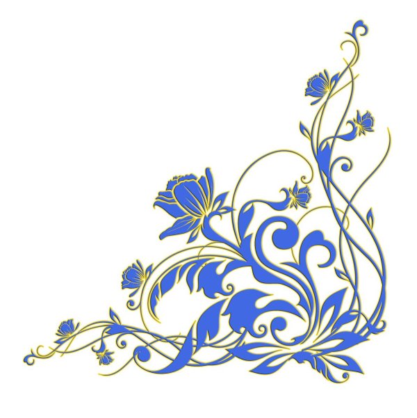 орнамент угловой