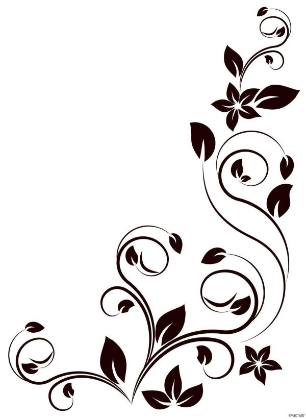 угловые трафареты для декора