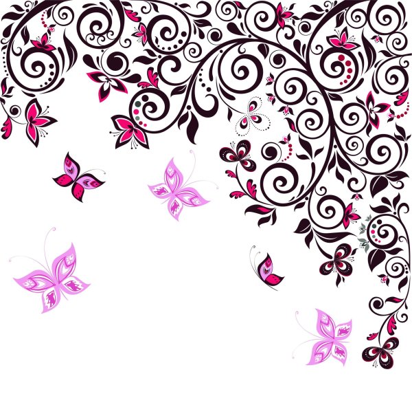 орнамент цветка