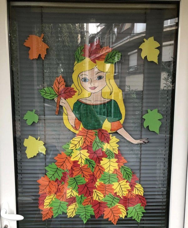 Осень девушка для детей