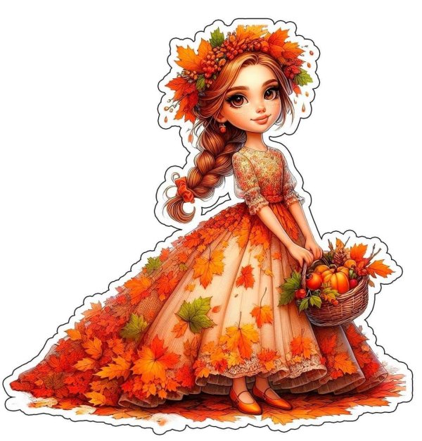 Осень девушка для детей