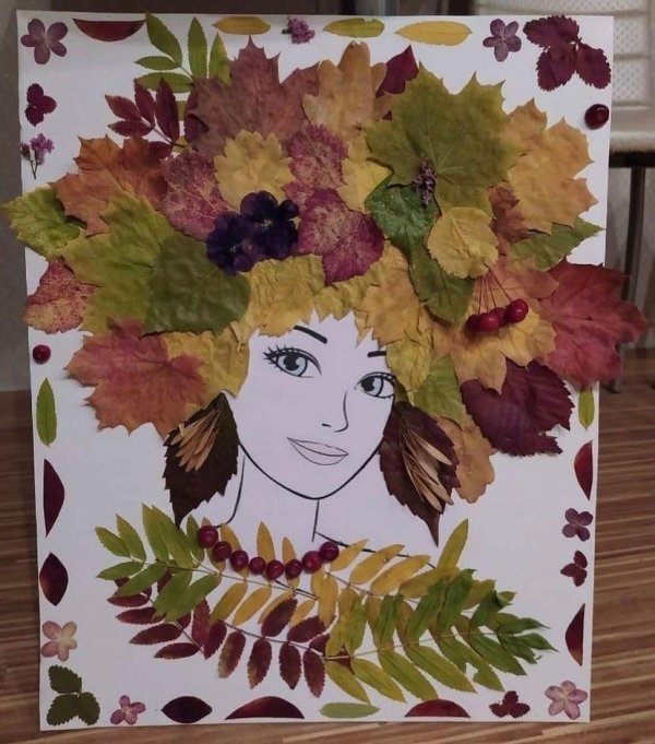 Осень девушка для детей