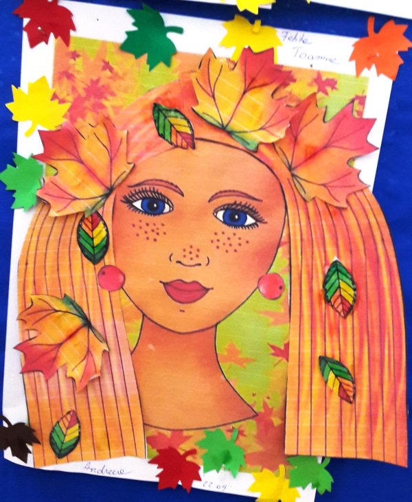 Осень девушка для детей