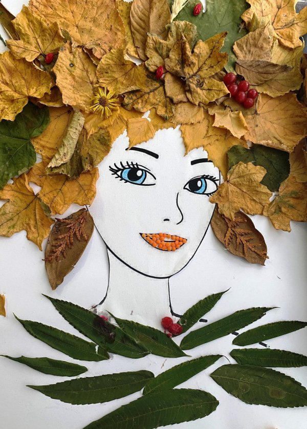 Осень девушка для детей