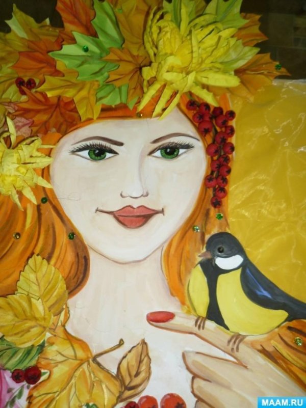 Осень девушка для детей