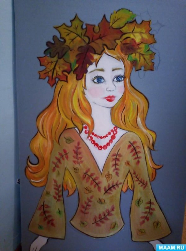 Осень девушка для детей