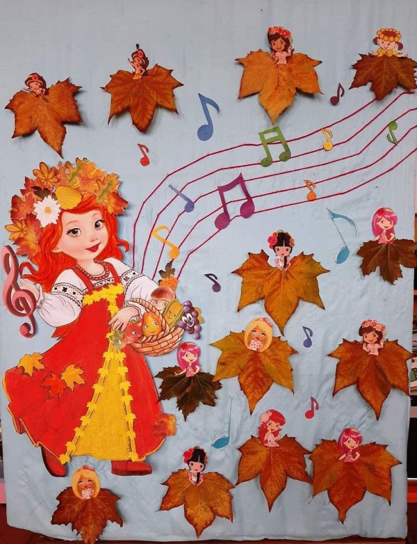 Осень девушка для детей