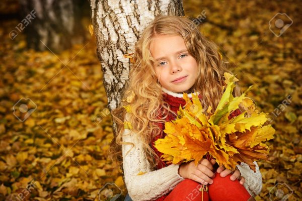 Осень девушка для детей