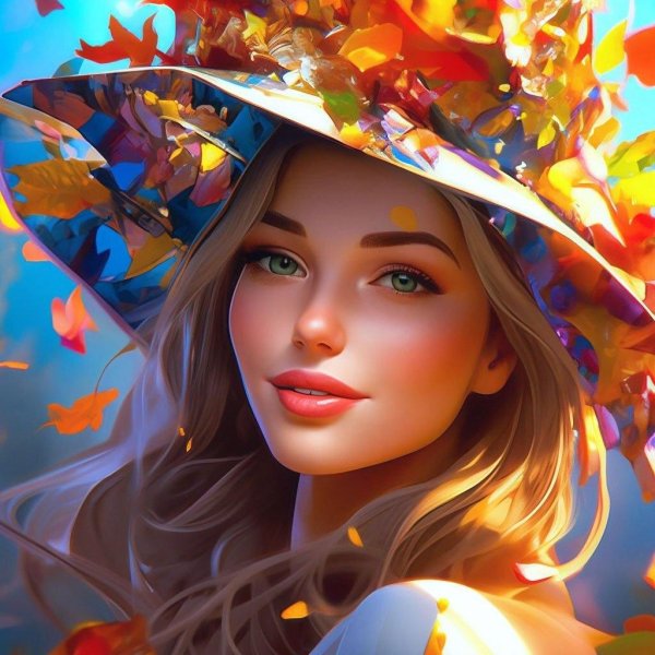 Осень девушка для детей