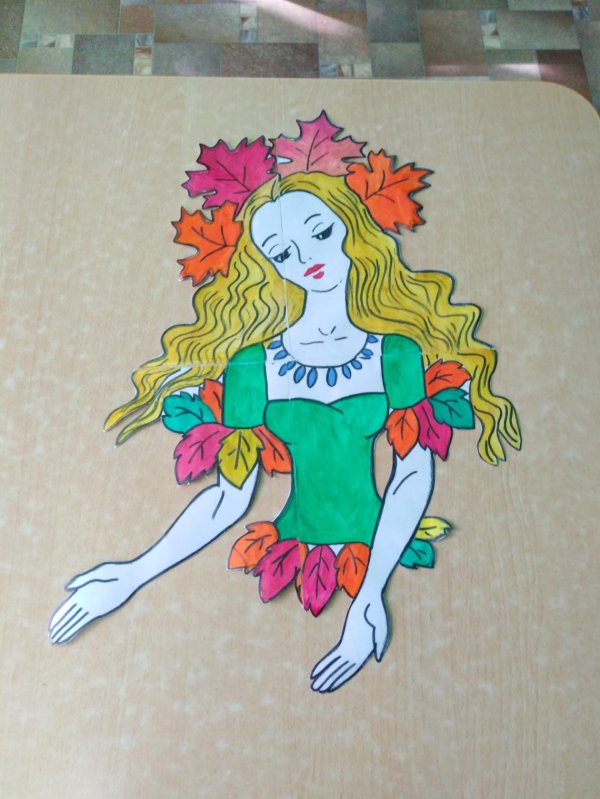 Осень девушка для детей