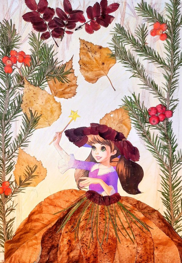 Осень девушка для детей