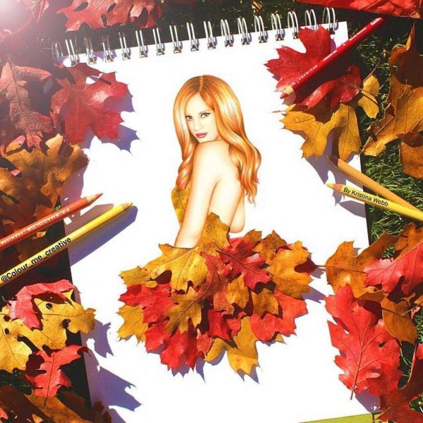 Осень девушка для детей