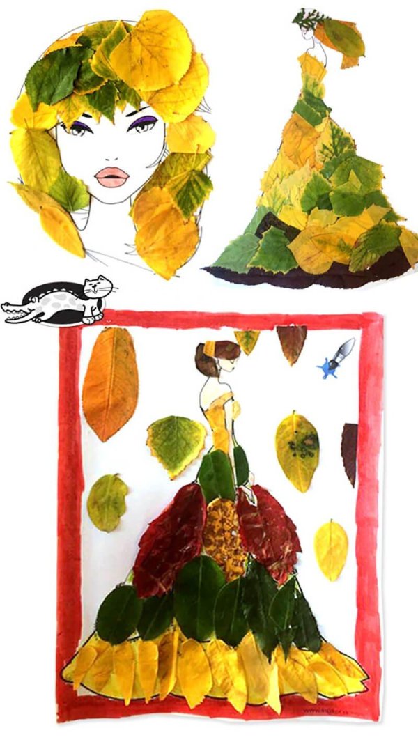 Осень девушка для детей