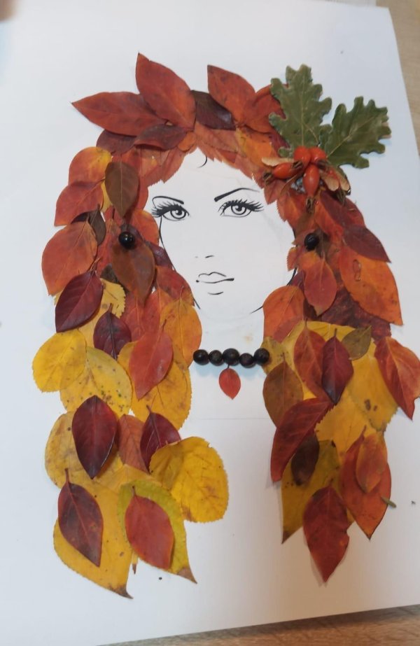 Осень девушка для детей