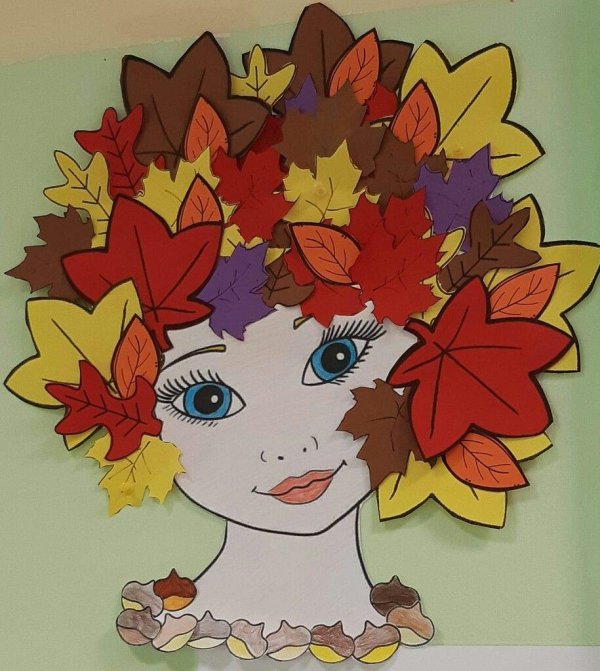 Осень девушка для детей