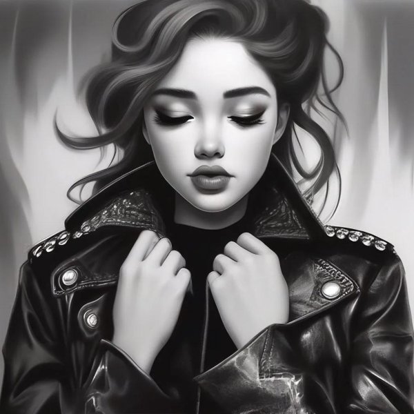 Девушка с закрытыми глазами