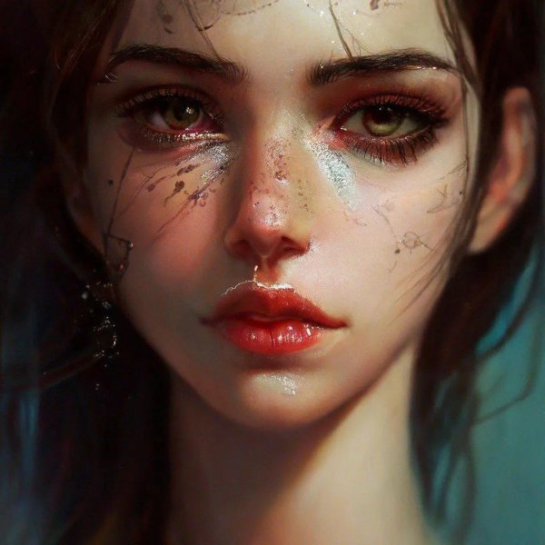 Девушка с закрытыми глазами