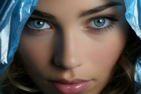 Девушка с закрытыми глазами