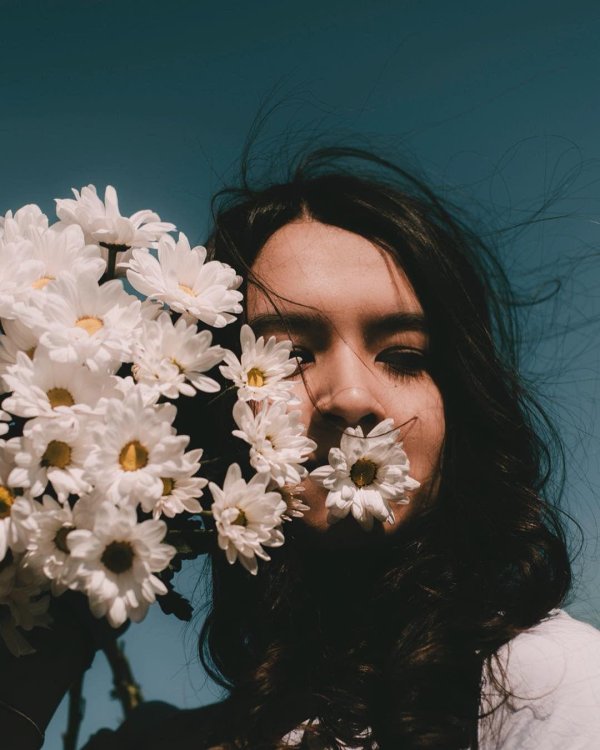 фотосессия в ромашковом поле идеи