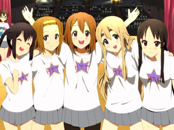 Аниме много с девушками