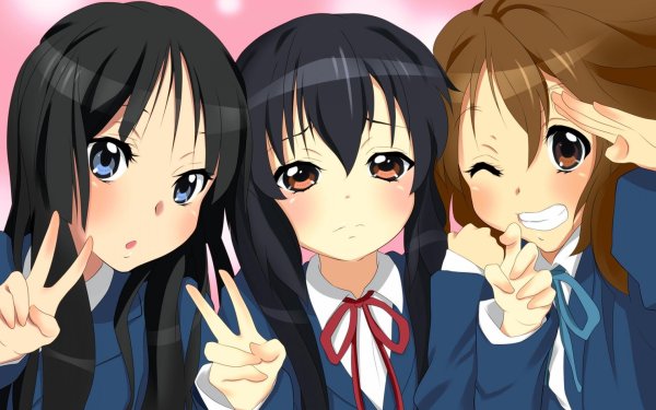 Аниме много с девушками