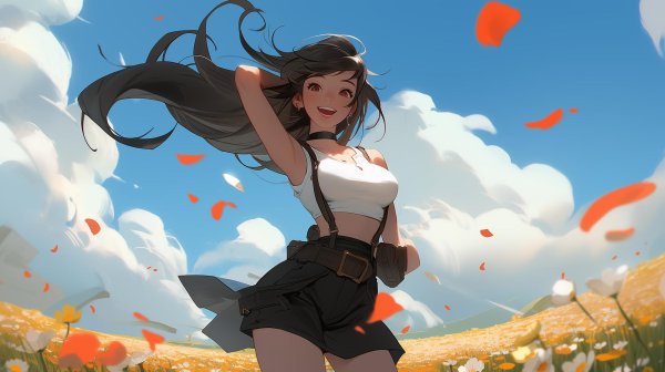 Аниме много с девушками