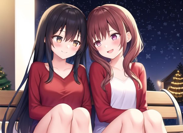 Аниме много с девушками