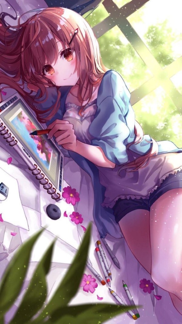 Аниме много с девушками