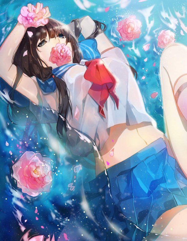 Аниме много с девушками