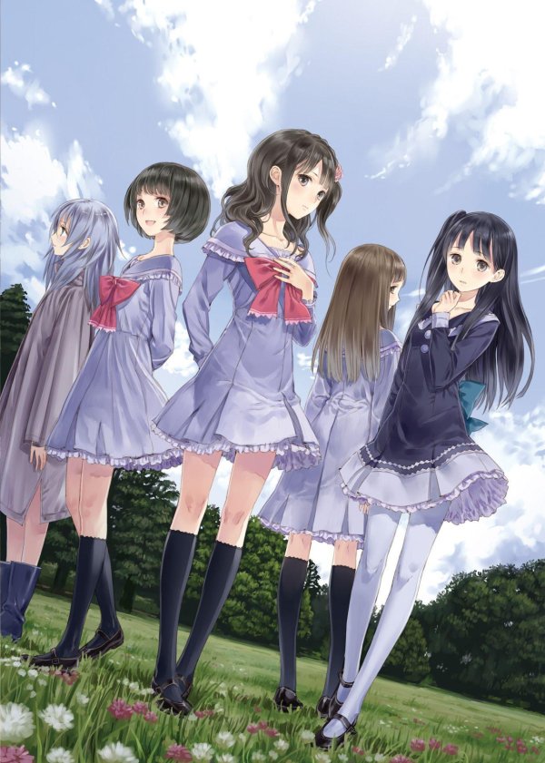 Аниме много с девушками