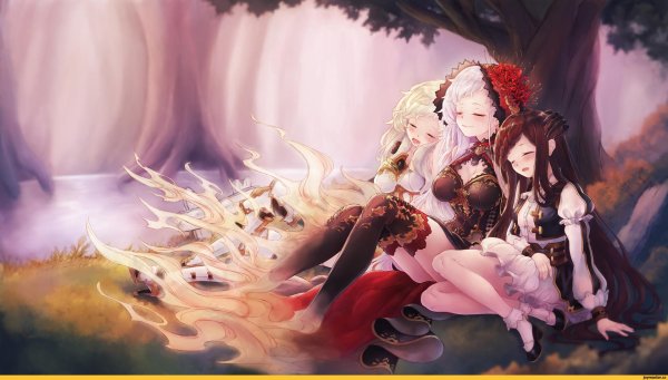 Аниме много с девушками