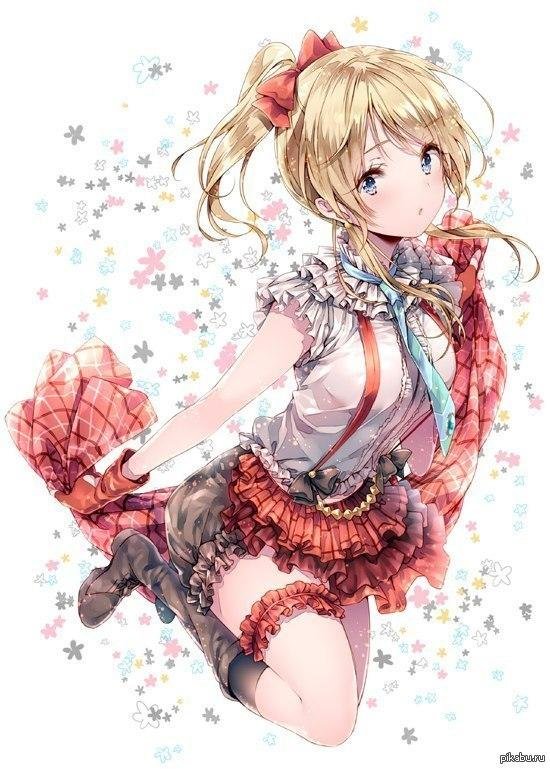 Аниме много с девушками