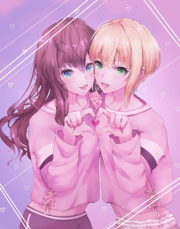 Аниме много с девушками