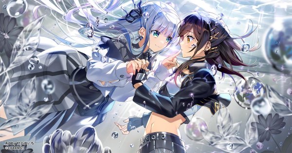 Аниме много с девушками