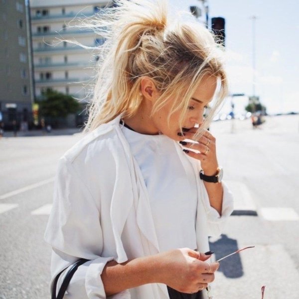 С девушками блондинками на аву