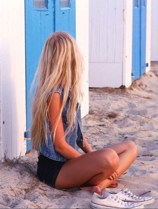 С девушками блондинками на аву