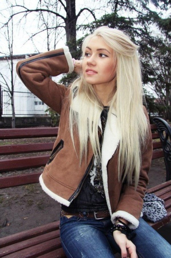 С девушками блондинками на аву